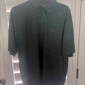 Greg Norman Collection Green Polo Shirt Classic Style